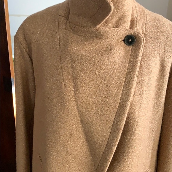 Kensie Wool-Blend Cocoon Coat - Picture 8 of 13